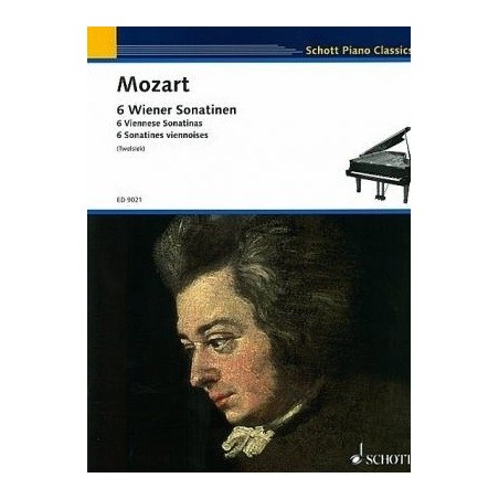 6 sonatines viennoises Mozart ED9021 Melody music caen