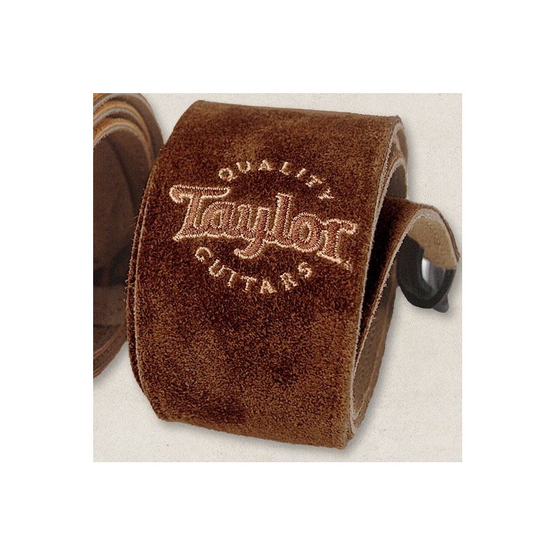 Taylor sangle cuire suede Chocolat