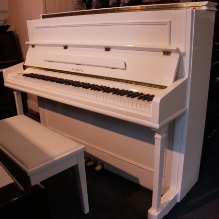 Samick 118 piano blanc melody music caen