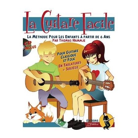 Rébillard La Guitare Facile Methode Enfants