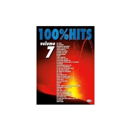 100% HITS Vol.7 en PVG, Ed. Carisch