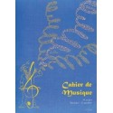 Cahier de musique 96 pages à spirales Melody Music Caen