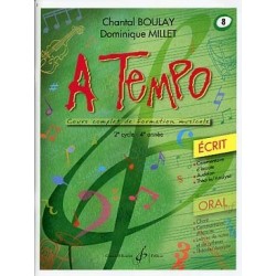 A Tempo Vol 8 Ecrit 2er cycle 4eme année Melody Music Caen