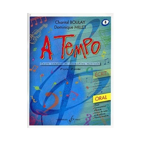 A Tempo Vol 8 Oral 2er cycle 4eme année Melody Music Caen