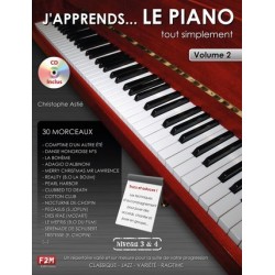 J’apprends le piano tout simplement niveau 3&4 VOL2 avec CD