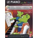 le piano tout simplement pour les 5/8 ans avec CD Melody Music Caen