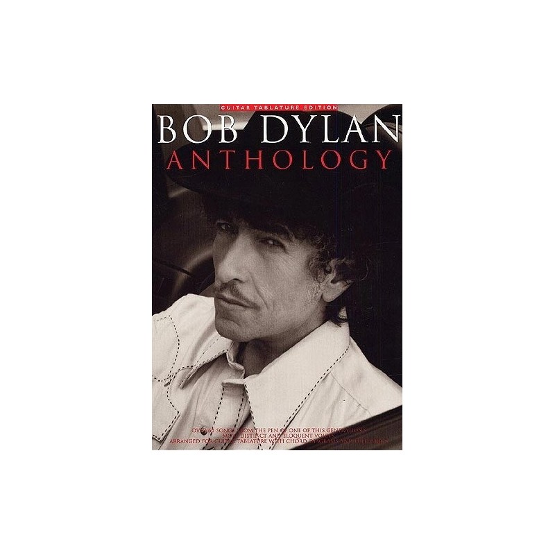 Bob Dylan Anthology Ed AMSCO Publications Melody music caen