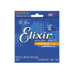 Elixir Cordes Electriques Nanoweb Custom Light