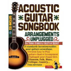 Acoustic Guitar Songbook avec CD Melody Music Caen