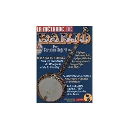 La methode de Banjo avec CD Mélody Music Caen