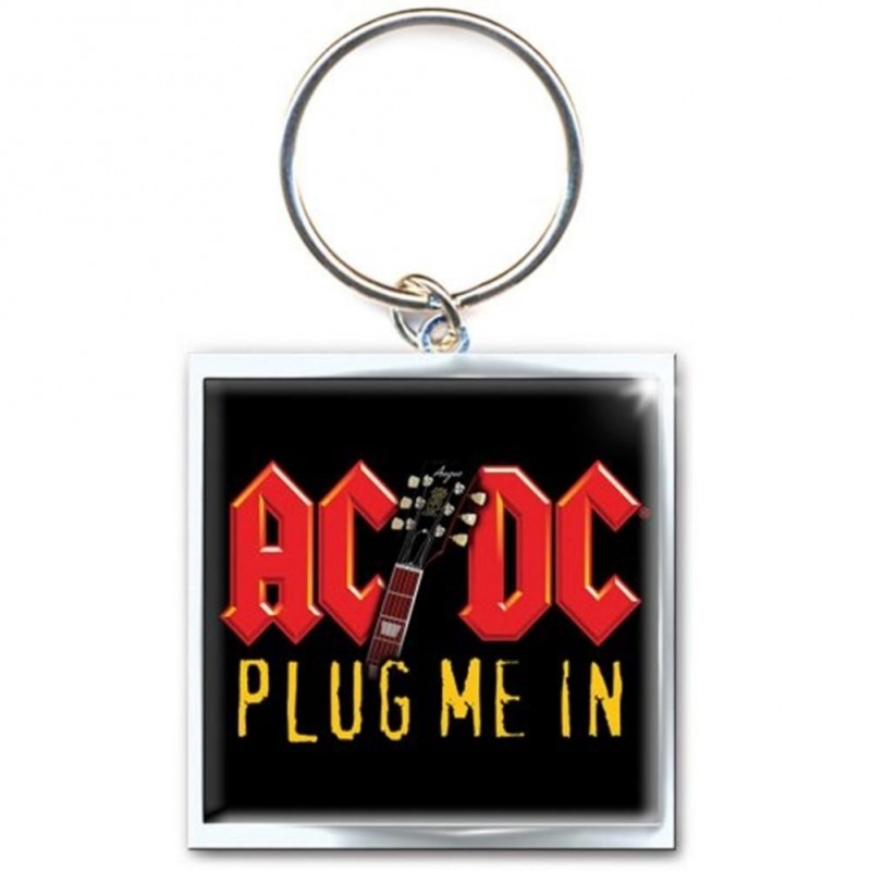 Porte clé AC/DC Plug me en metal Melody Music Caen