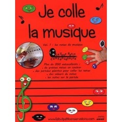 Je colle la musique Vol.1 Les notes de musique