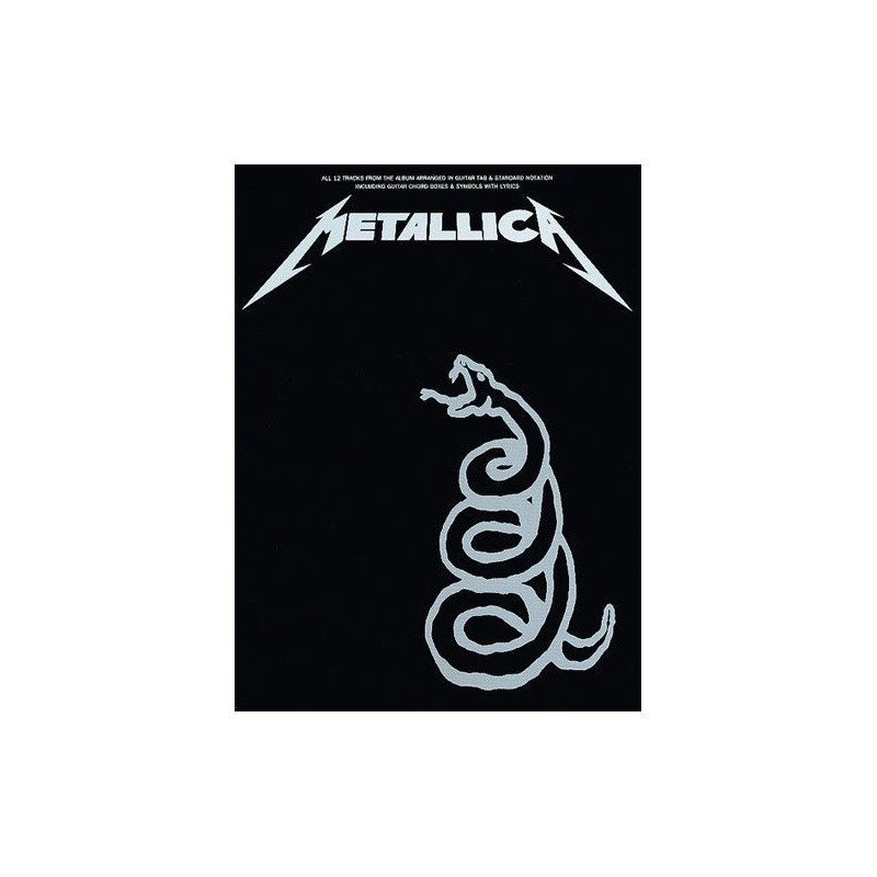 Metallica Ed Wise Publications Melody music caen