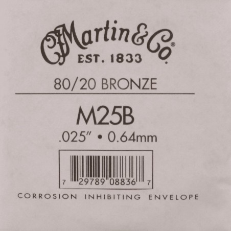 Martin Corde unités 025 Filé Bronze