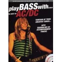 Play Bass with...the best of AC/DC Ed Wise Publications Melody music caen