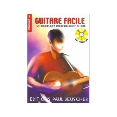 Guitare Facile Vol1 Ed Paul Beuscher Melody music Caen