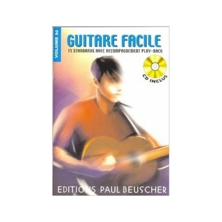 Guitare facile Vol2 Ed Paul Beuscher Melody Music Caen