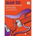 Slap it Funk Studies for the electric bass Ed Theodore Presser Melody music caen