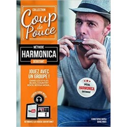 Méthode harmonica débutant + fichiers audio