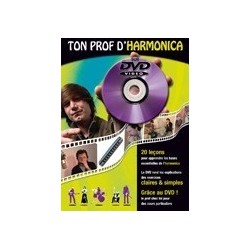 Méthode : Ton prof d'harmonica Melody Music Caenavec DVD