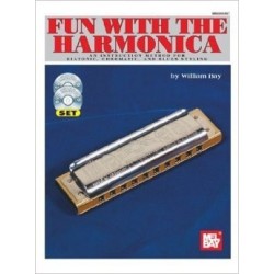 Méthode : Fun with the harmonica avec CD + DVD