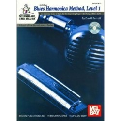 Méthode : Blues harmonica Vol.1 avec CD Melody Music Caen