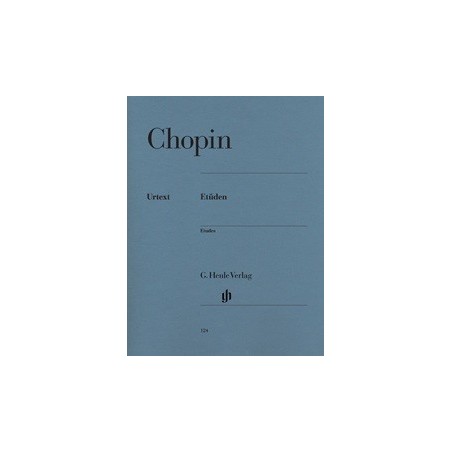 Etudes Chopin Urtext HN124 Melody music caen