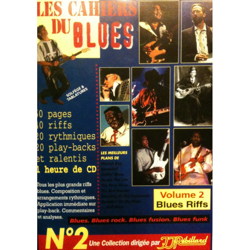 Les cahiers du Blues N°3 Blues Jam Ed Rébillard Melody music caen