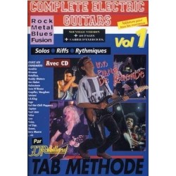 Complete Electric Guitar Vol1 Ed Rebillard Melody music caen