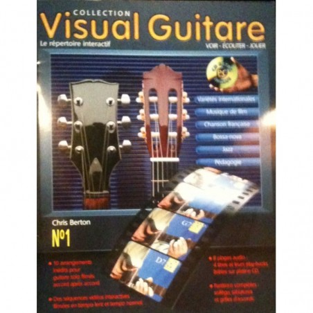 Visual Guitare N°1 Chris Berton Ed Hit Diffusion Melody music caen