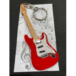 porte cle pc strat red